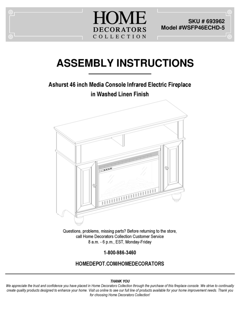 Home Decorators WSFP46ECHD-5 Assembly instructions