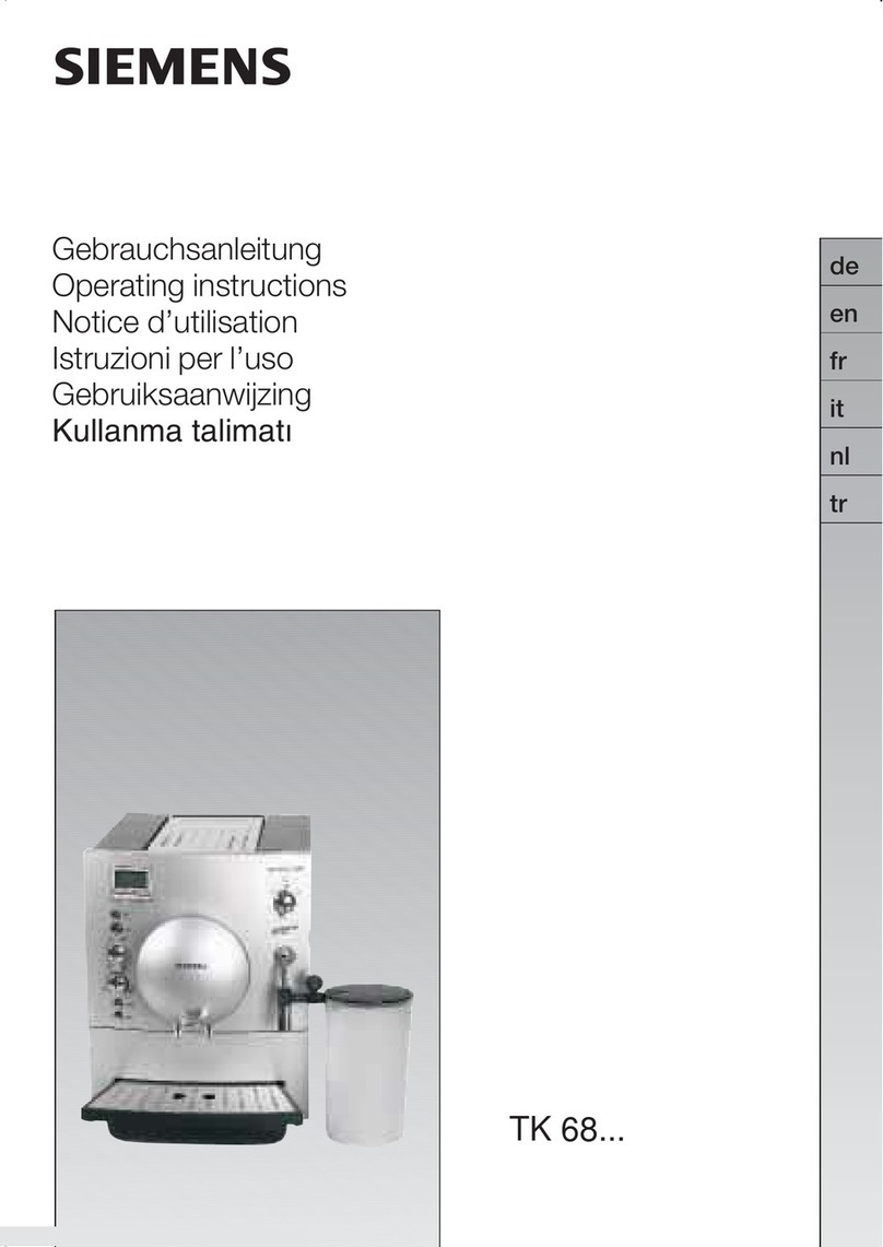 Siemens TK 68 series User manual