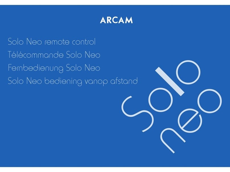 Arcom Solo Neo instruction manual