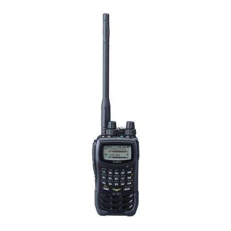 Alinco DJ-G7 User manual