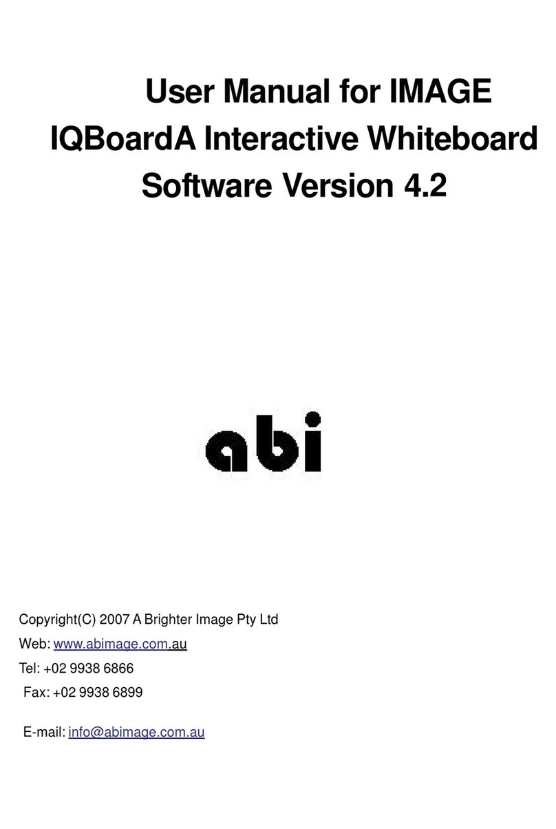 abi IMAGE IQBoardA User manual