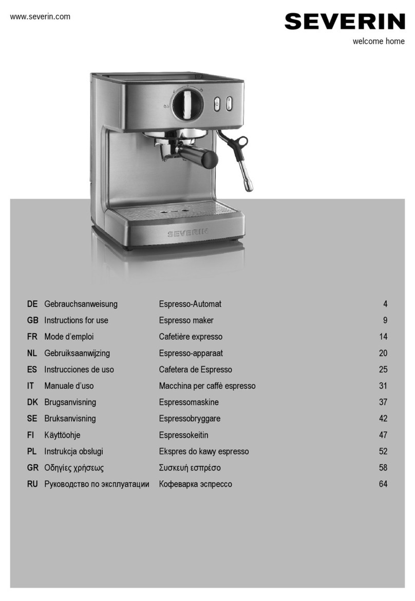 SEVERIN KA 5990 User manual SEVERIN KA 5990 User manual