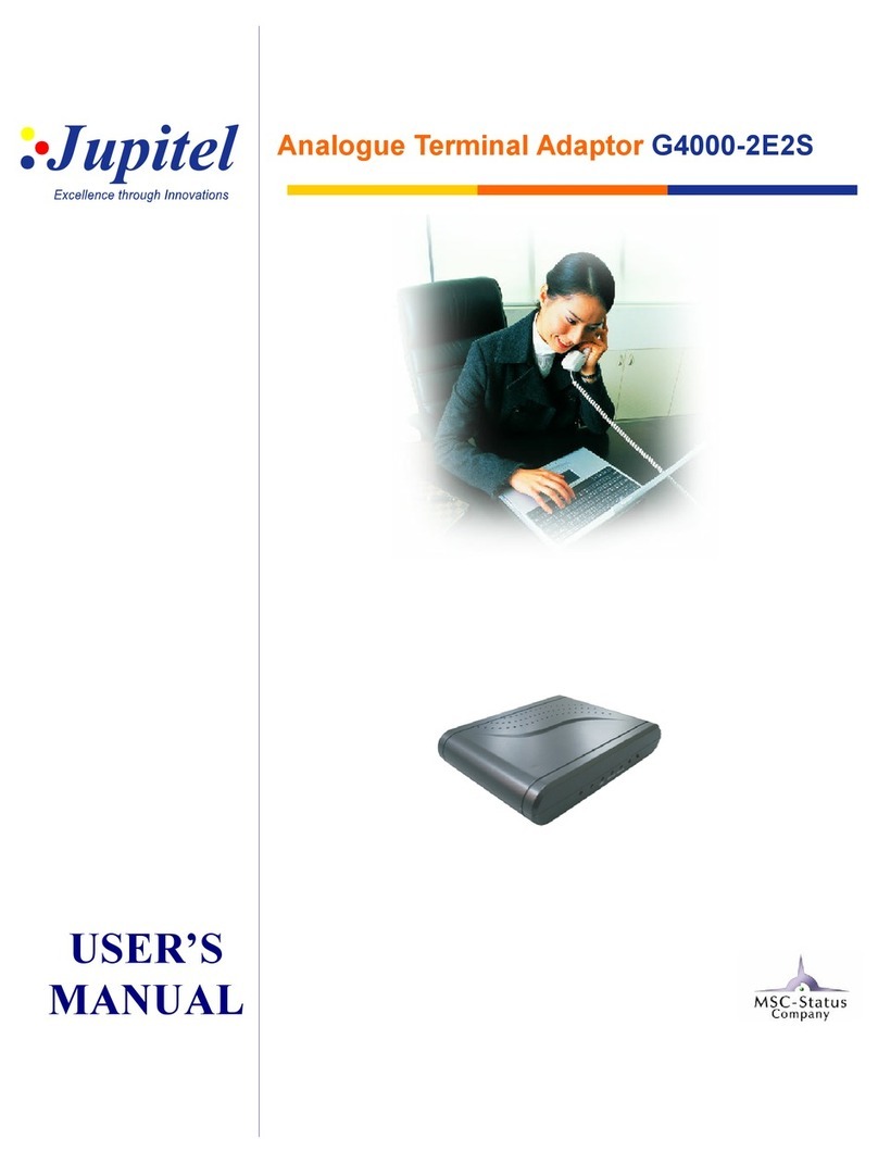 Jupitel G4000-2E2S user manual