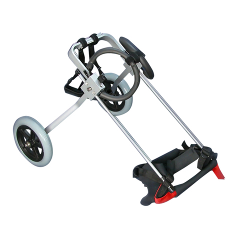 Best Friend Mobility Rear Support Wheelchair user manual