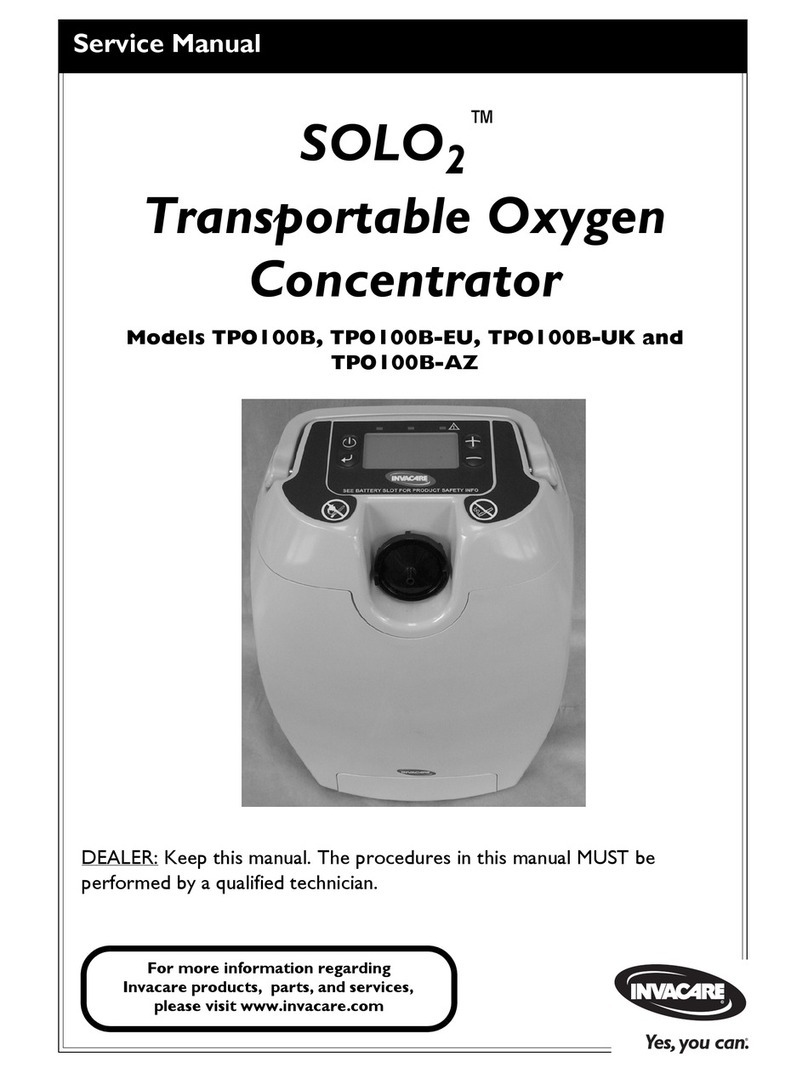Invacare SOLO2 TPO100B Service manual
