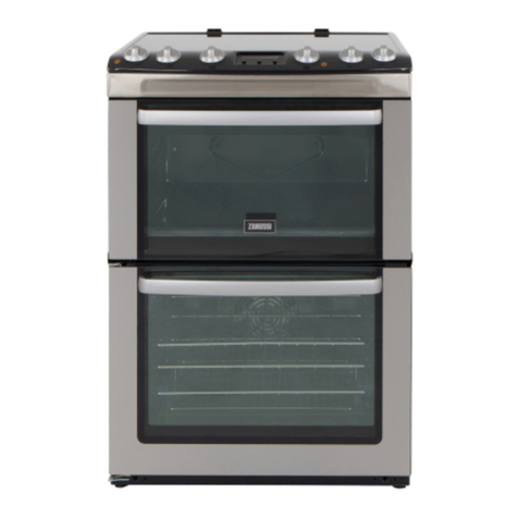 Zanussi ZCV667MX User manual
