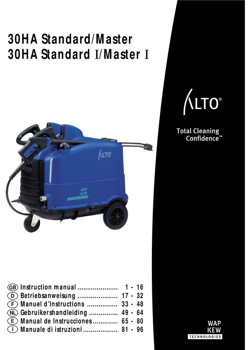 Alto 30HA STANDARD I/MASTER I User manual