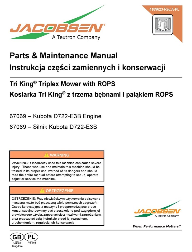 Jacobsen Tri King 67069 User manual