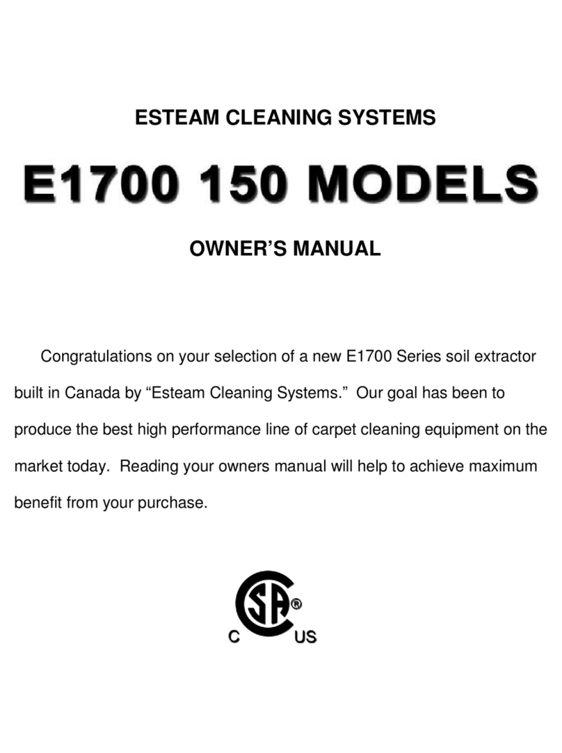 Esteam E1700 owner's manual