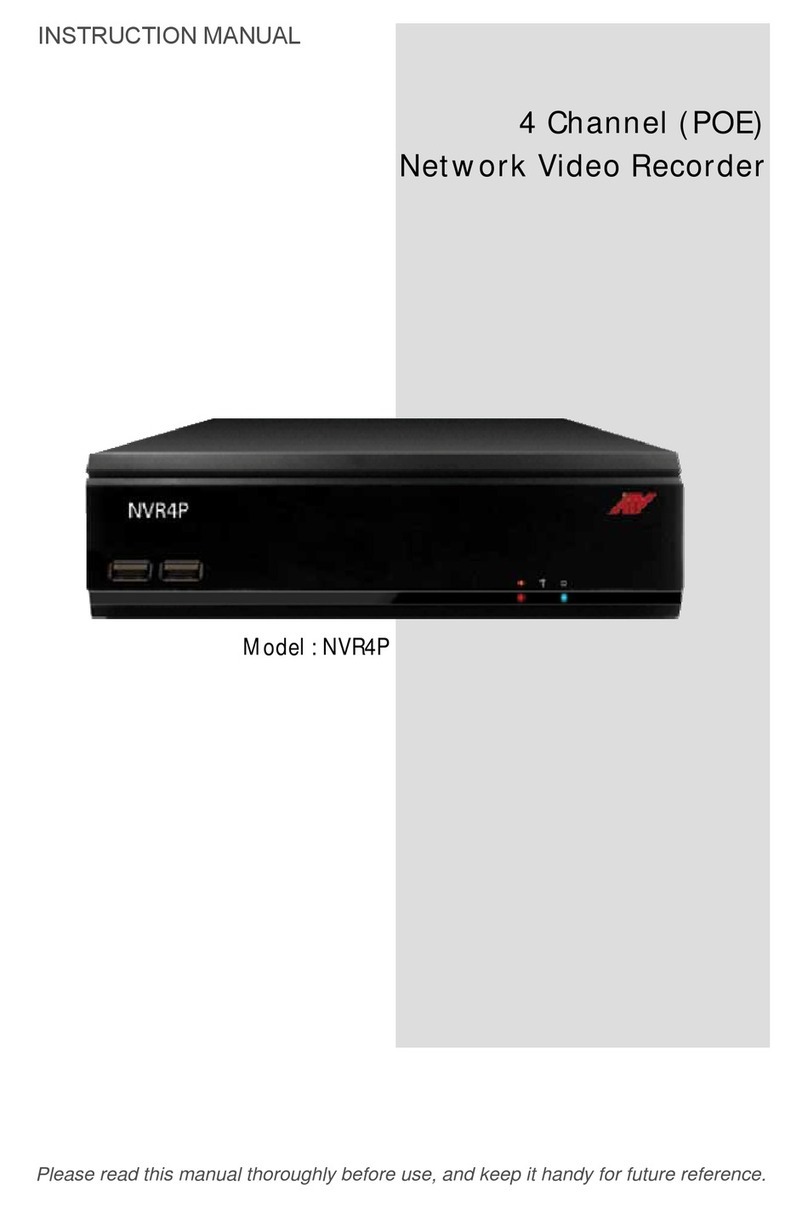 Advanced Technology Video NVR4P User manual