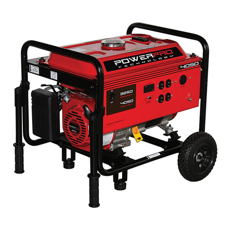 PowerPro Technology 4050 User manual