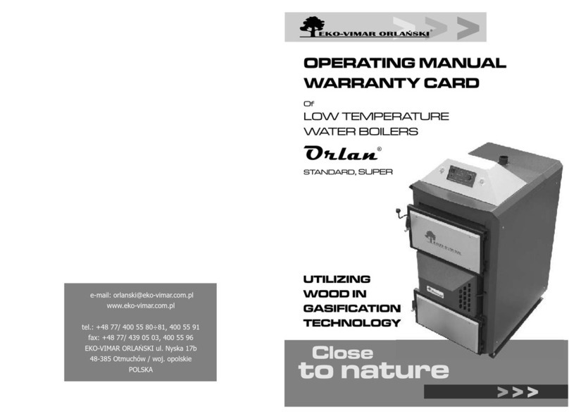 Eko-Vimar Orlanski orlan standart operating manual Eko-Vimar Orlanski orlan standart operating manual