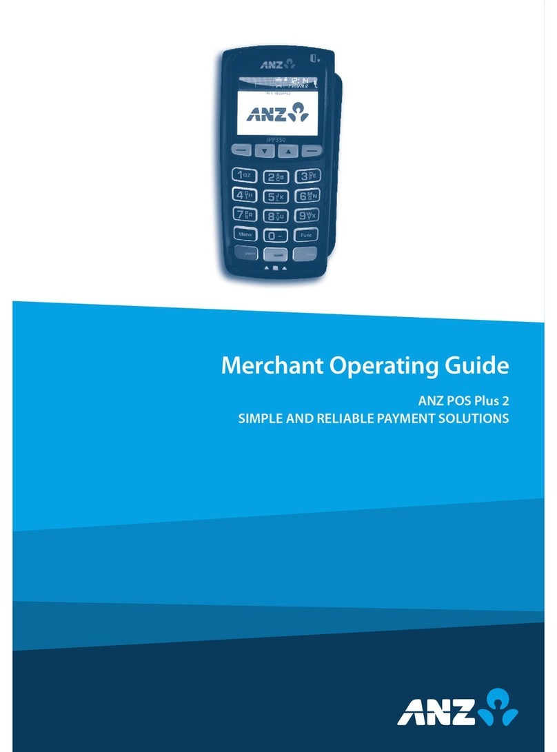ANZ POS Plus 2 User manual ANZ POS Plus 2 User manual