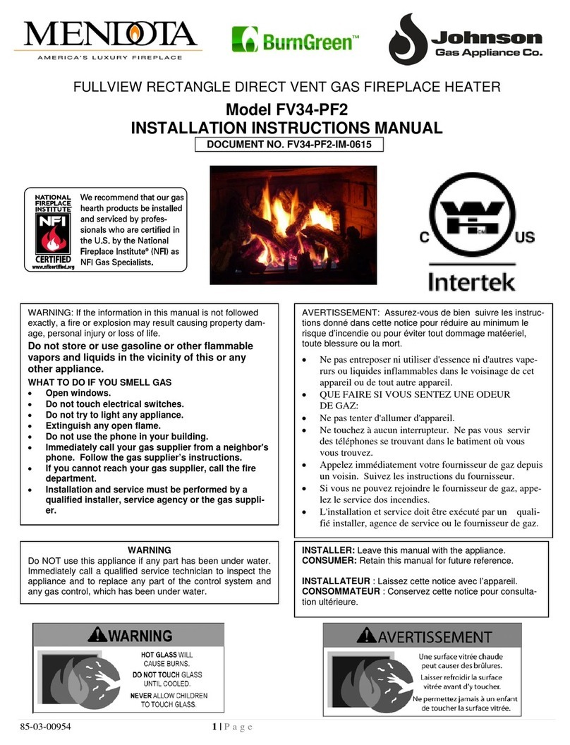 Mendota FV34-PF2 Service manual