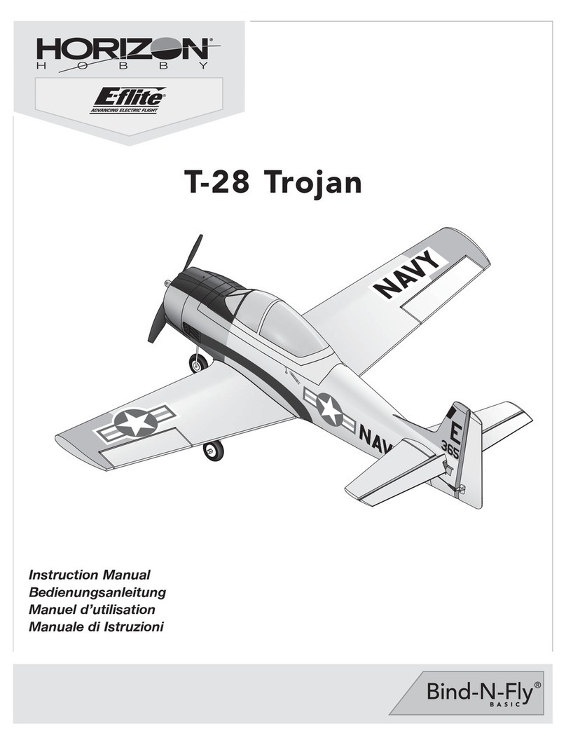 Horizon Hobby T-28 Trojan User manual
