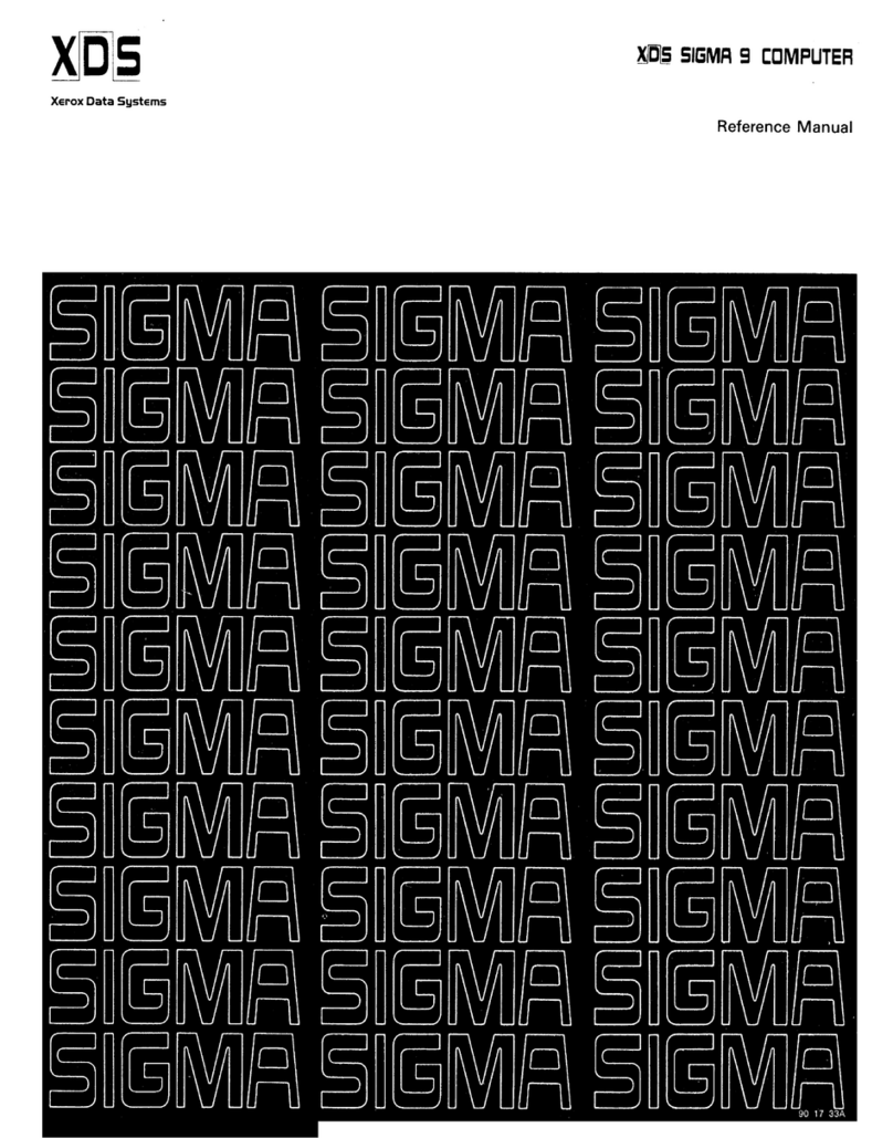 XDS Sigma 9 Reference manual