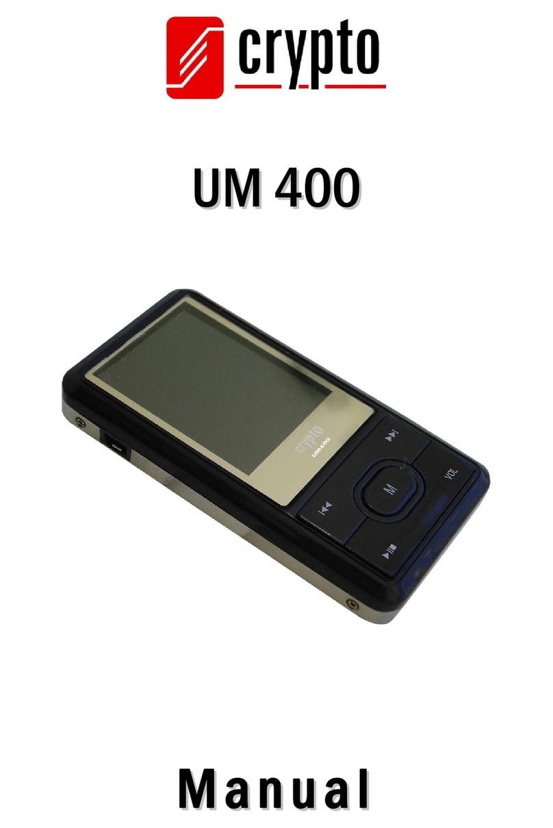 Crypto UM 400 user manual
