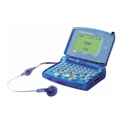Motorola 38C V100 User manual
