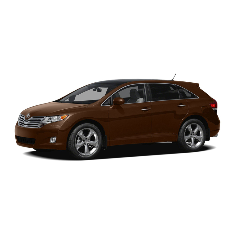 Toyota 2011 VENZA Quick reference guide