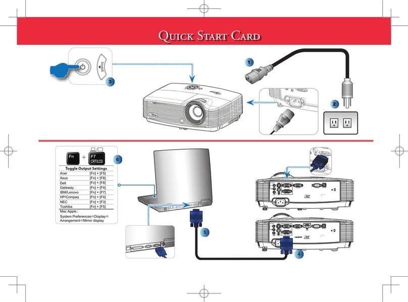 Optoma S303 User manual