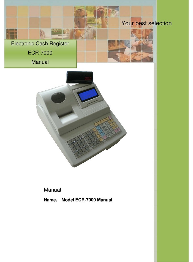 Xiamen ECR-7000 user manual