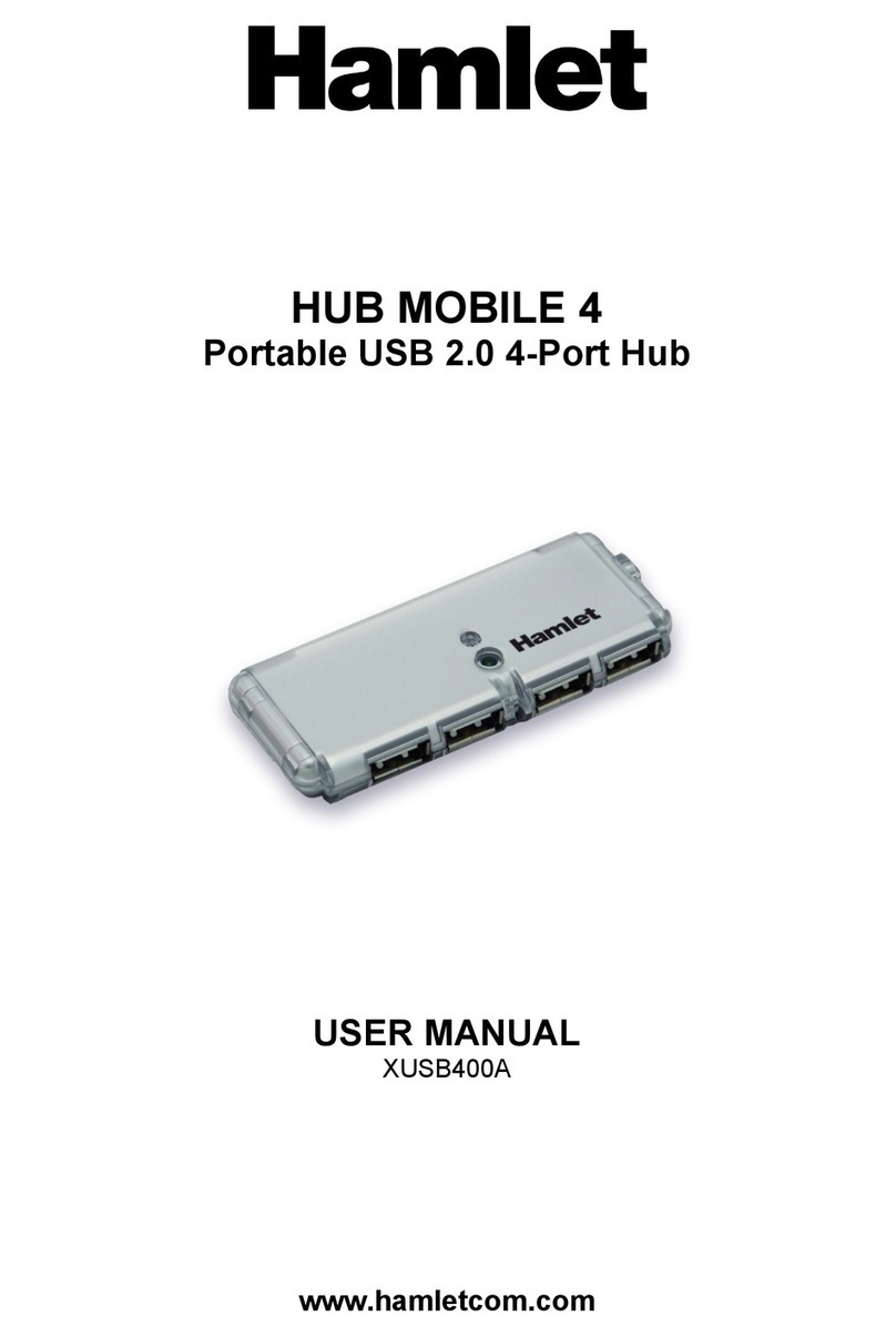 Hamlet hub mobile 4 User manual