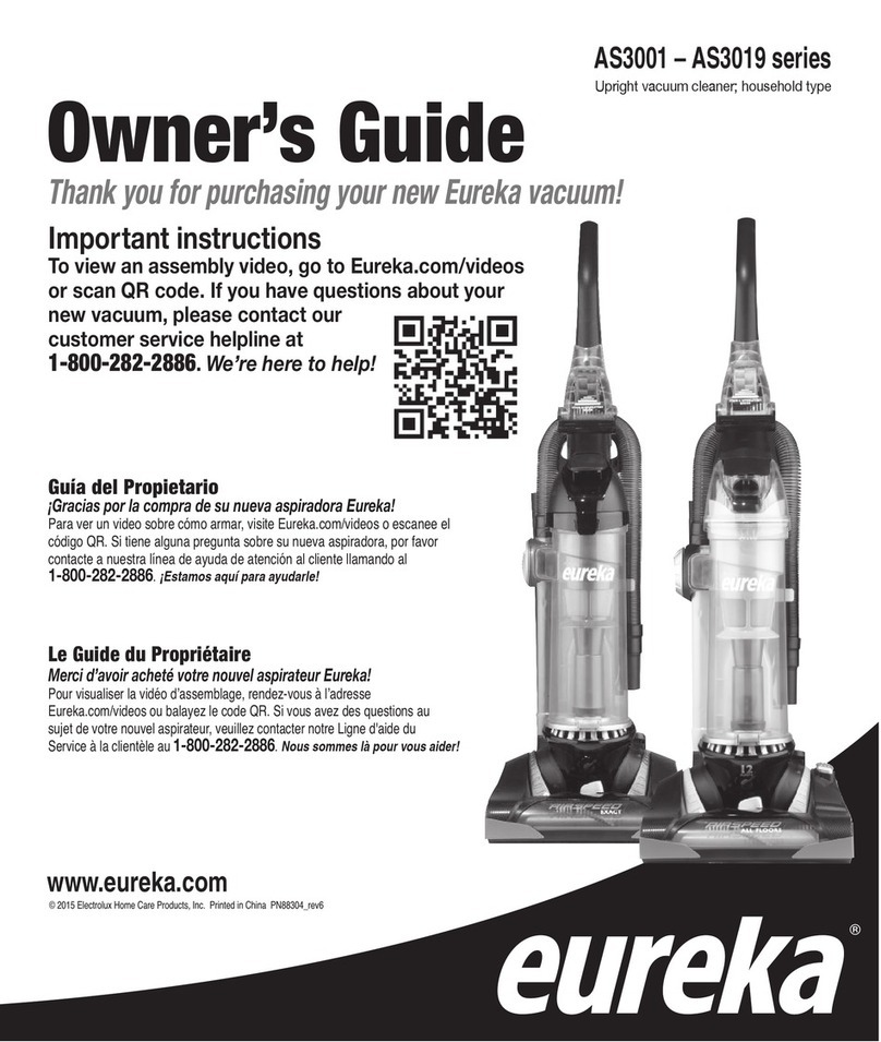 Eureka AS3001 series User manual