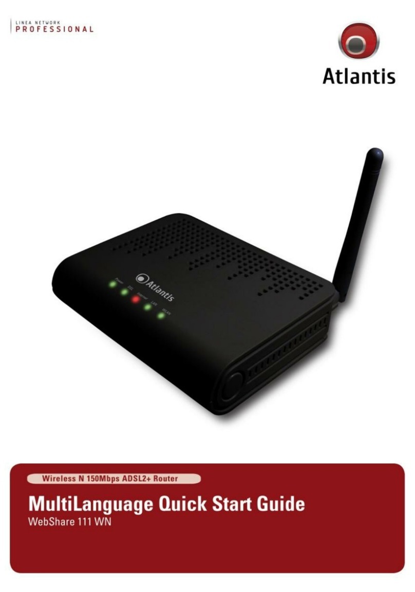 Atlantis A02-RA111-WN quick start guide