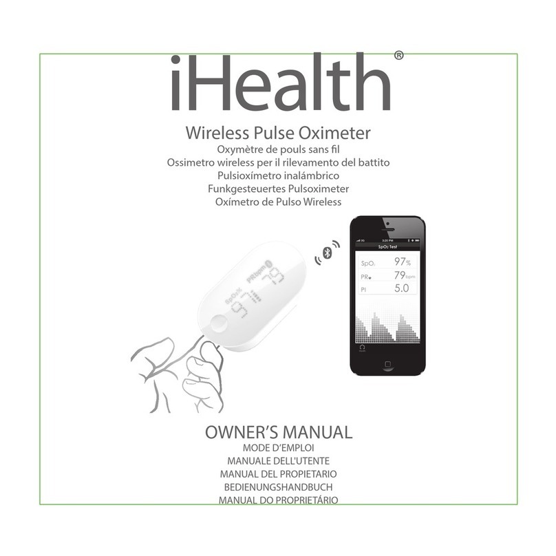 iHealth PO3 owner's manual
