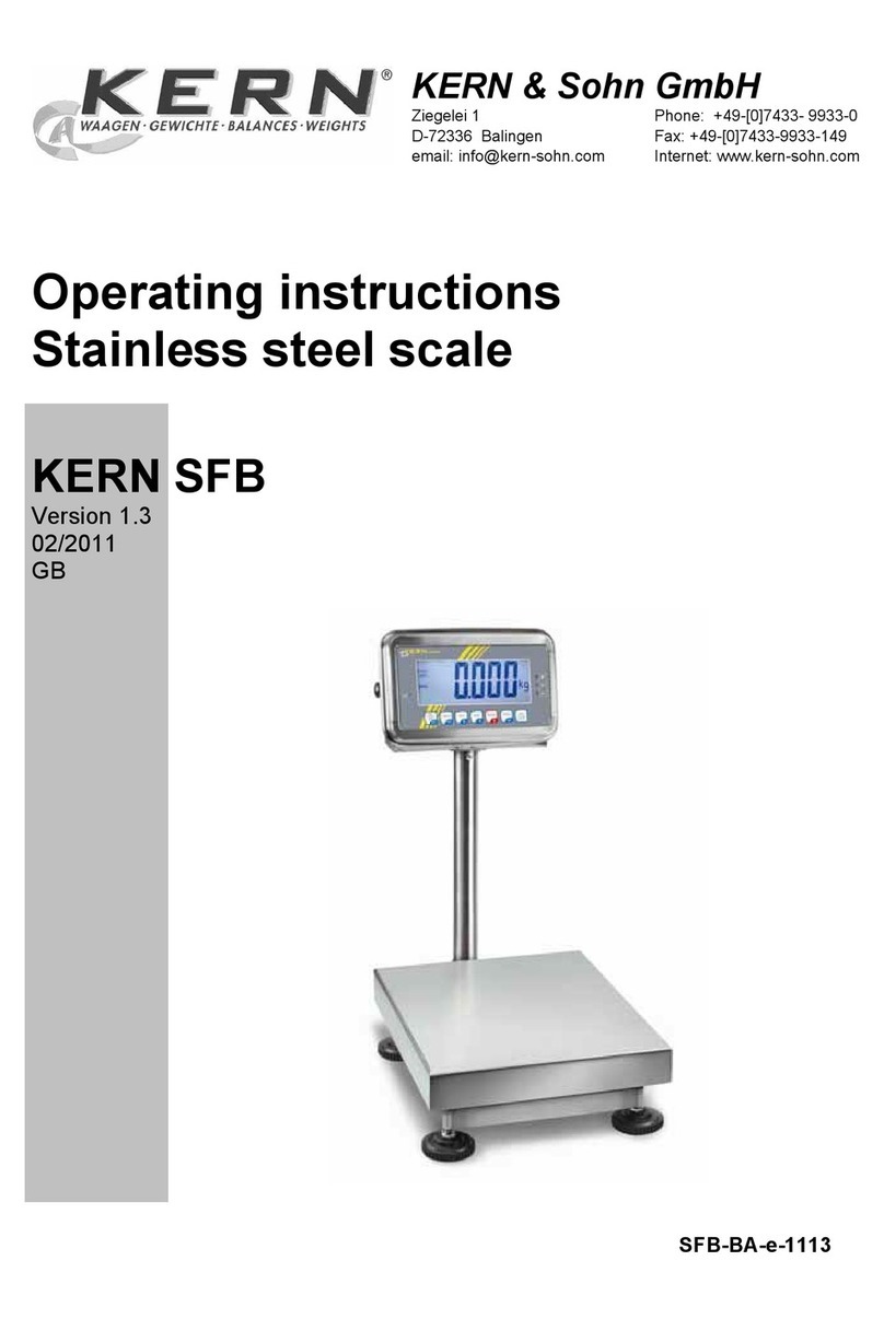 KERN SFB 10K1HIP User manual