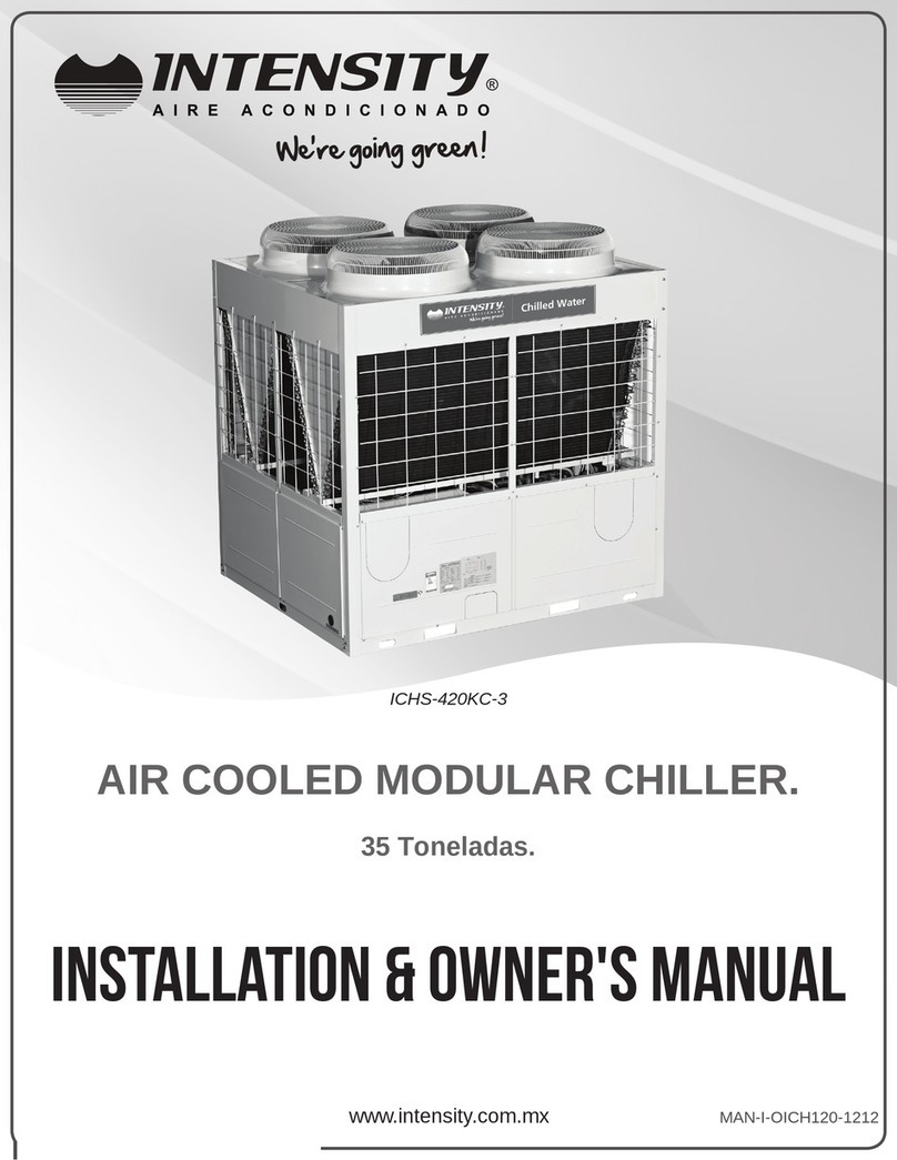 intensity ICHS-420KC-3 Installation & owner's manual