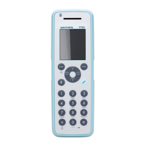 SpectraLink Spectralink 7710 User manual