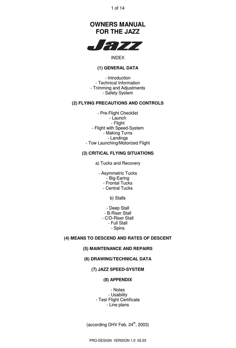 PRO-DESIGN JAZZ owner's manual