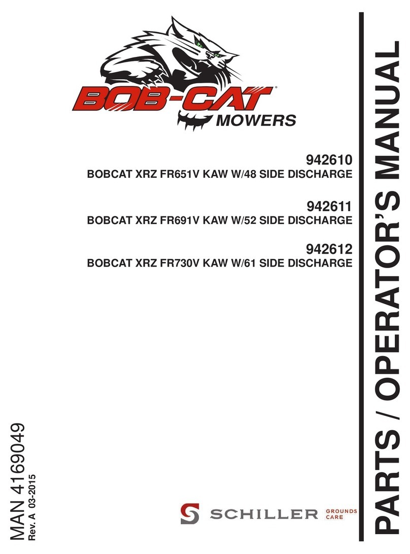 Schiller BOBCAT XRZ FR651V KAW User manual