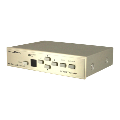 Atlona AT-PC-AVSCOMP Operation manual