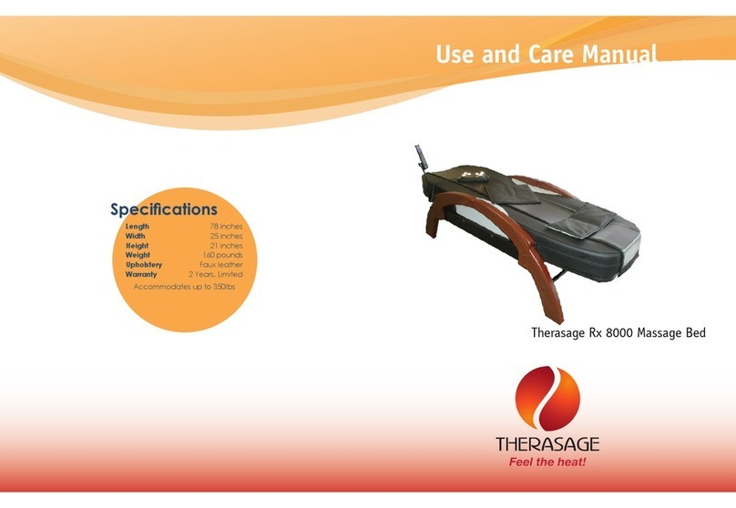 Therasage Rx 8000 use and care manual Therasage Rx 8000 use and care manual