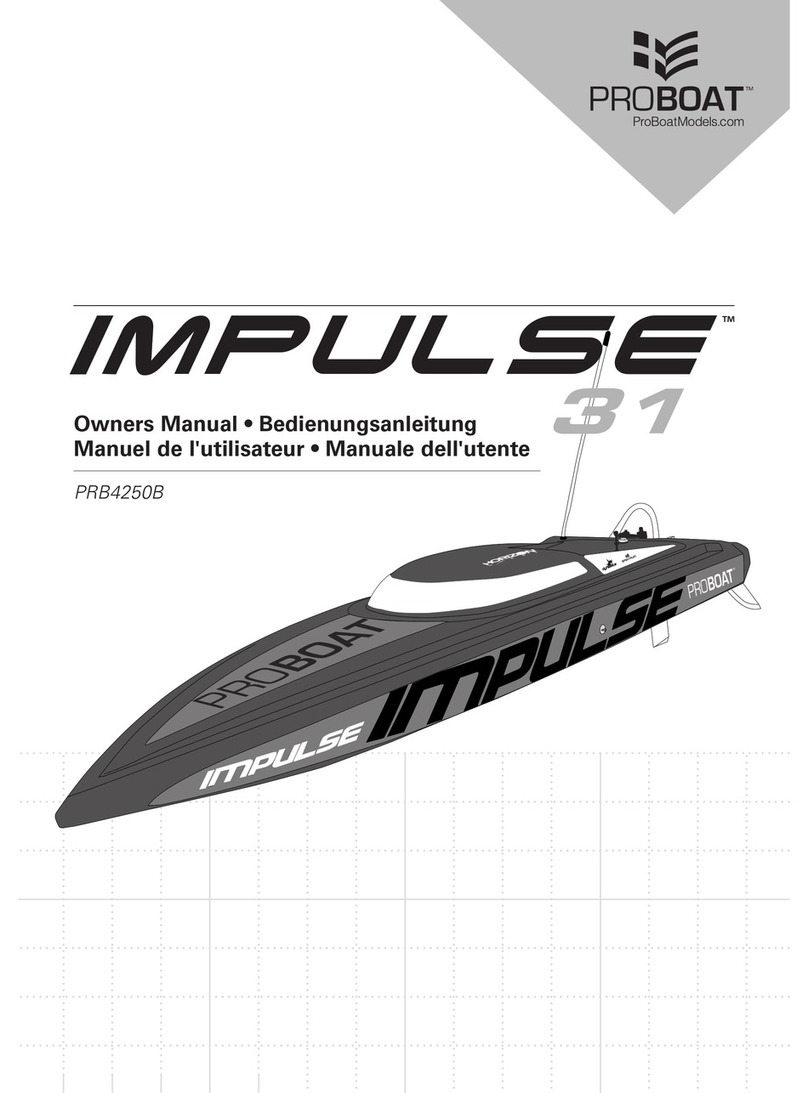 Pro Boat impulse 31 User manual