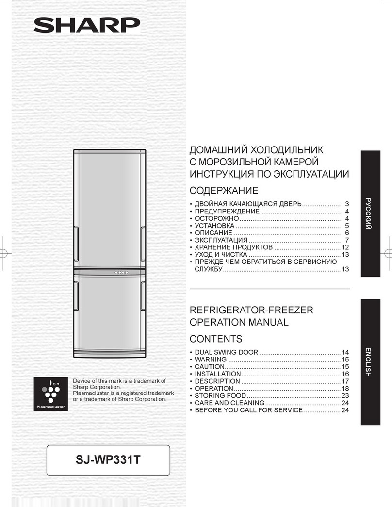 Sharp SJ-WP331T User manual