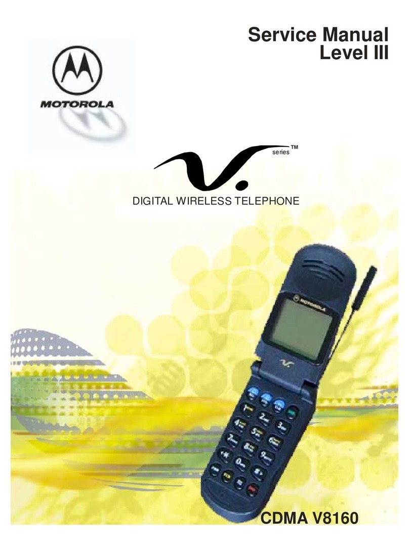Motorola V8160 User manual