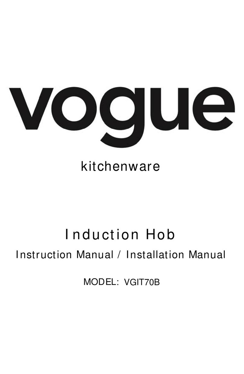 Vogue VGIT70B Specification sheet
