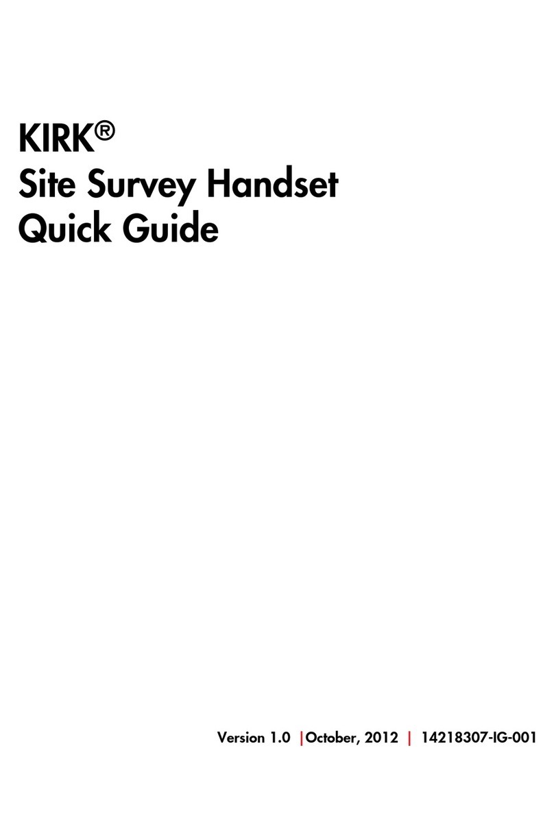SpectraLink KIRK User manual