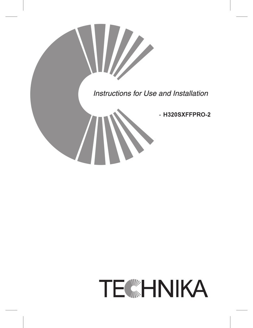 Technica H320SXFFPRO-2 Instructions for use