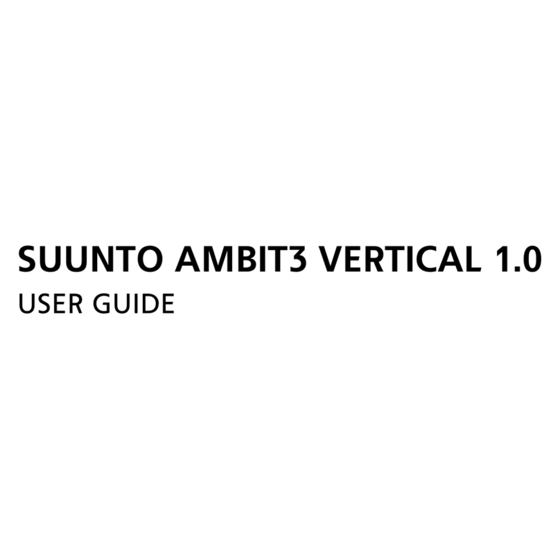 Suunto AMBIT3 VERTICAL 1.0 user guide