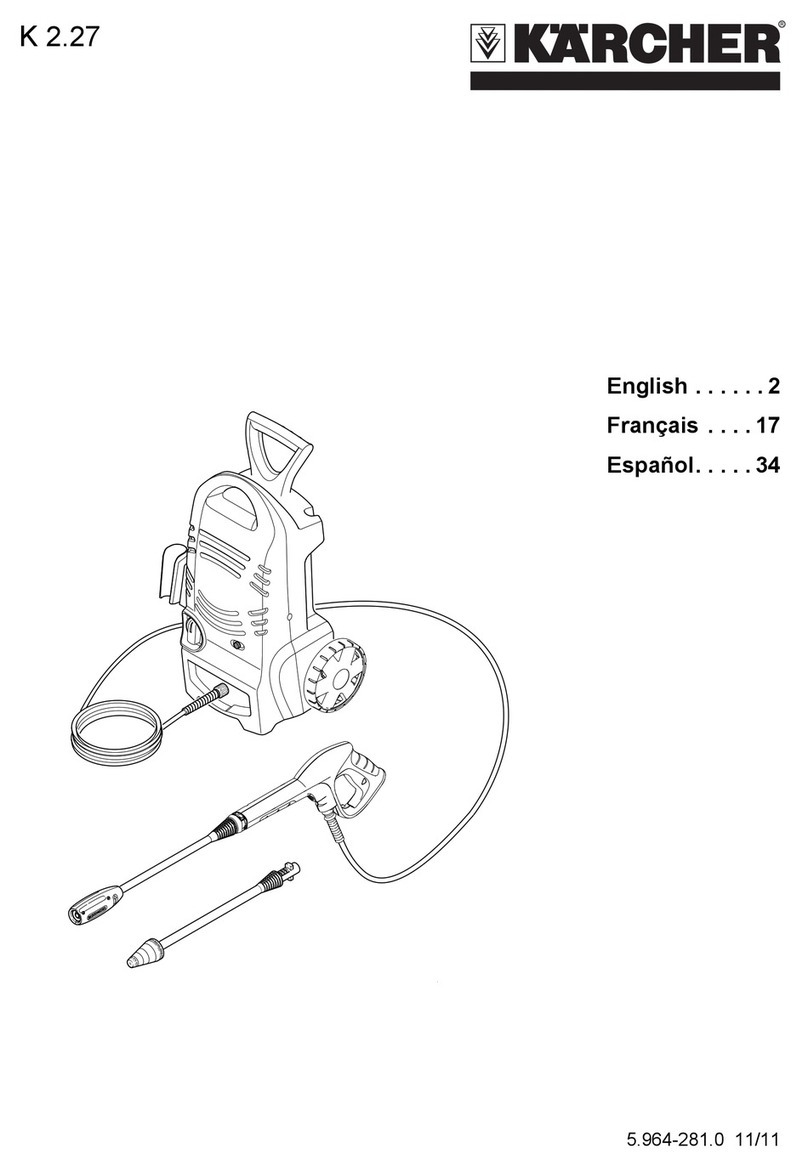 Kärcher K 2.27 Operator's manual