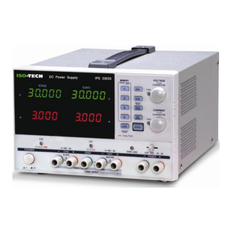 Isotech IPS 3303D instruction manual