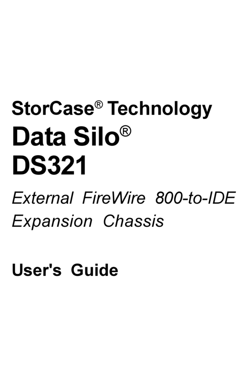 StorCase Data Silo DS321 user guide
