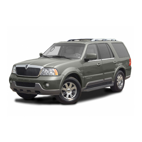 Lincoln Navigator 2004 User manual