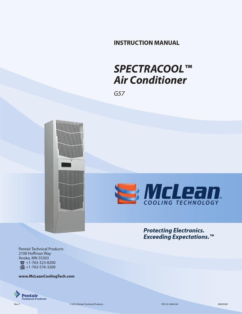 McLean SPECTRACOOL G57 User manual