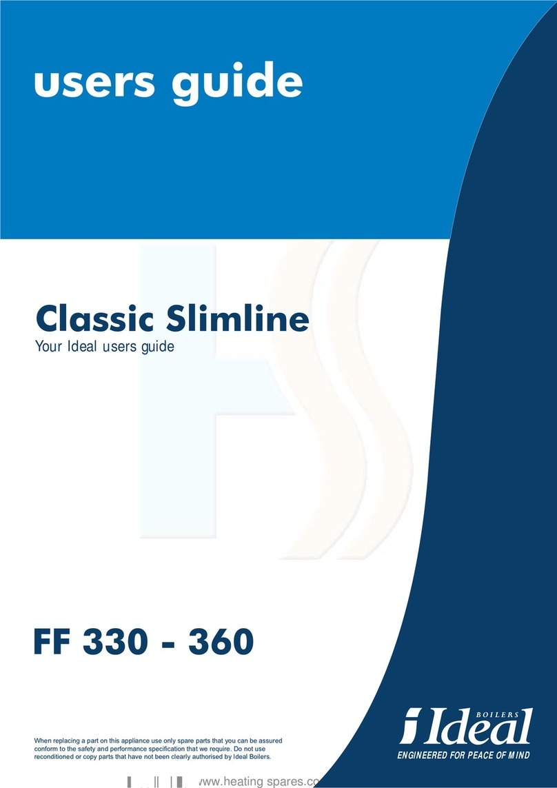 Ideal Boilers FF 330-360 User manual