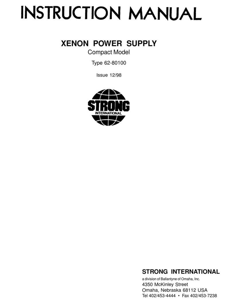 Strong xenon User manual